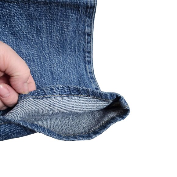 BDG Womens 26 High-Waisted Comfort Stretch Flare Jeans Blue Stretch Ankle Length - Picture 14 of 16